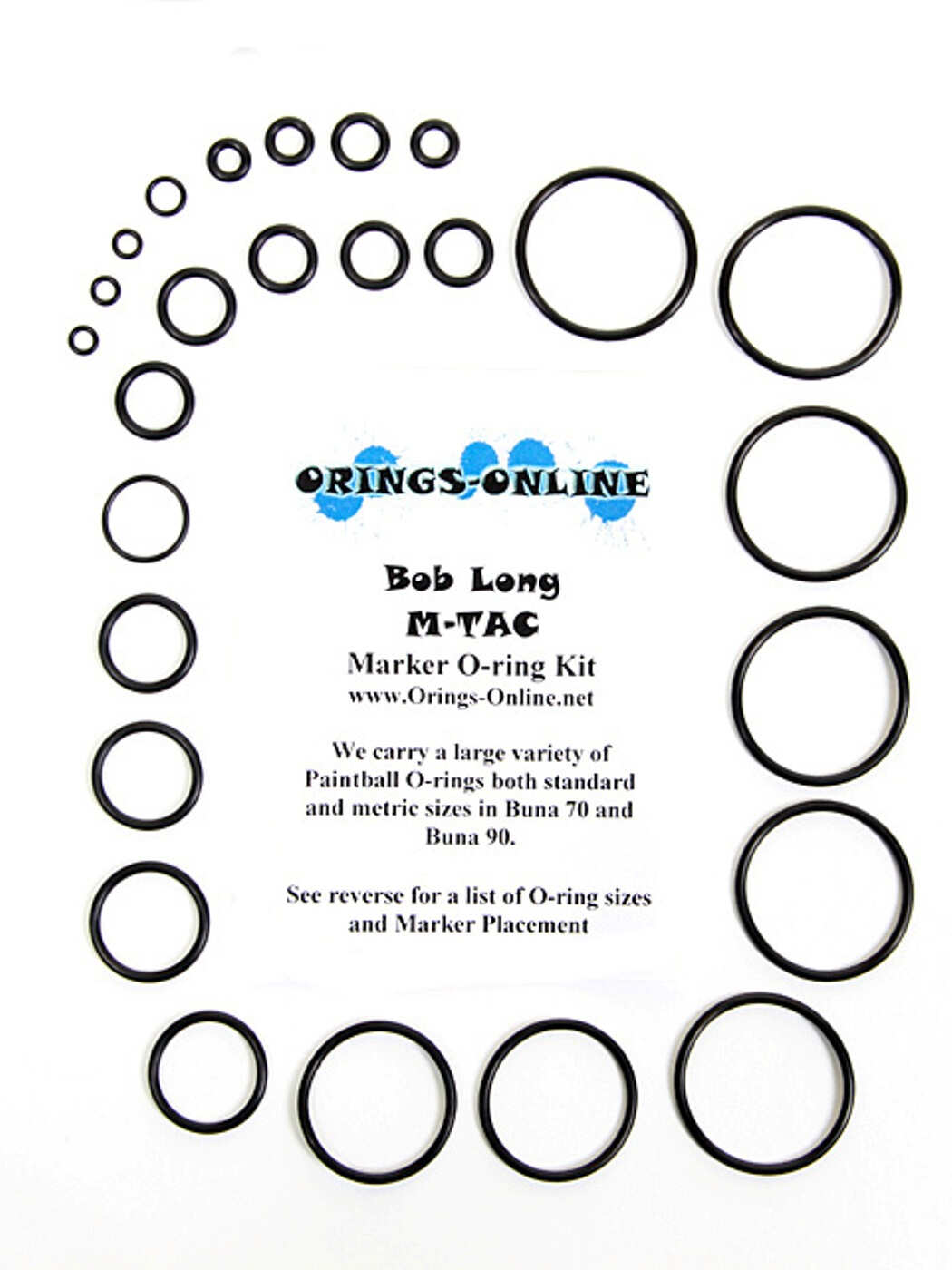 Bob Long M-Tac Marker O-ring Kit